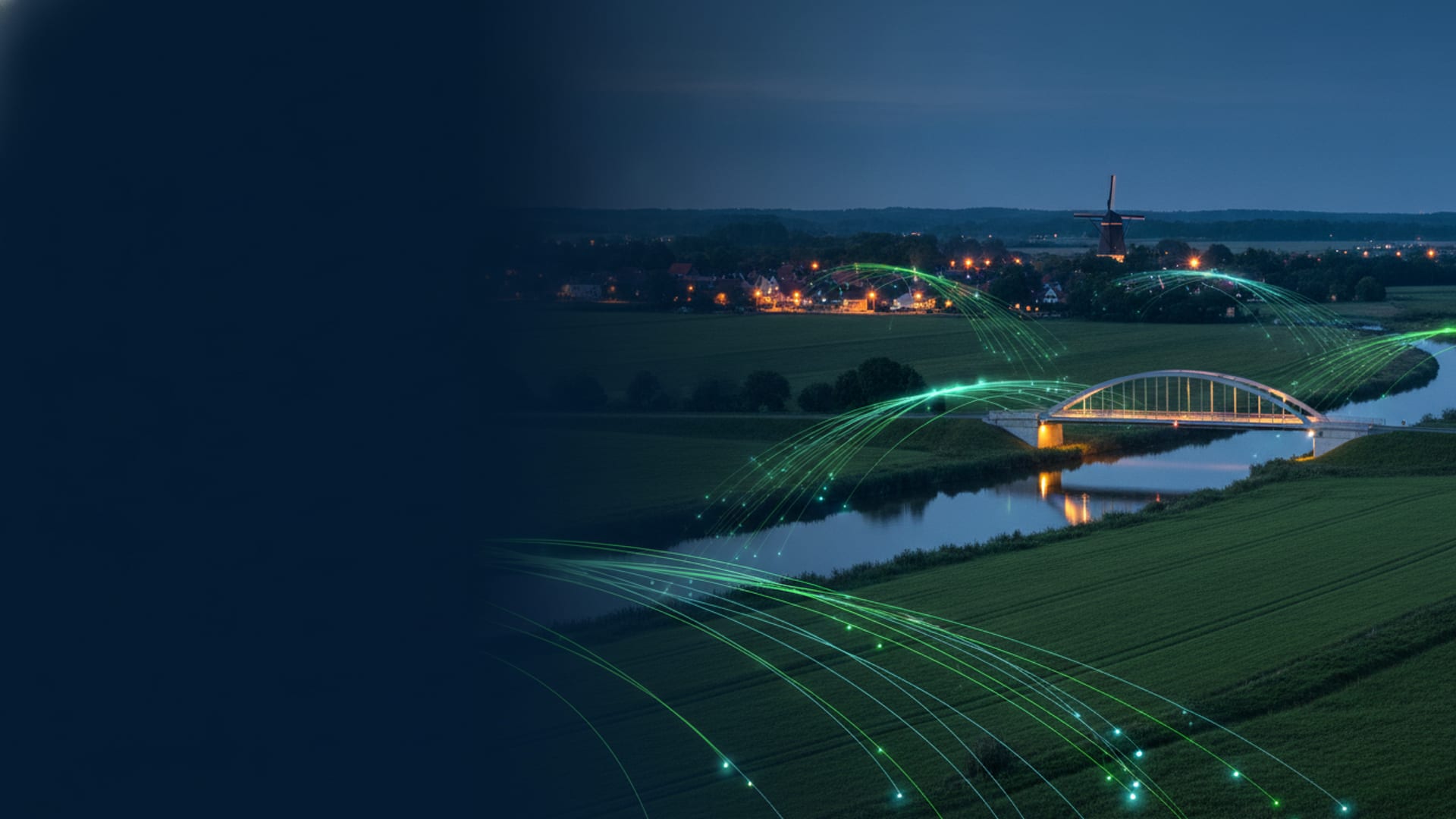 Netzwerktechnik und Glasfaserverkabelung für Logistikbetriebe in Achim und Stuhr